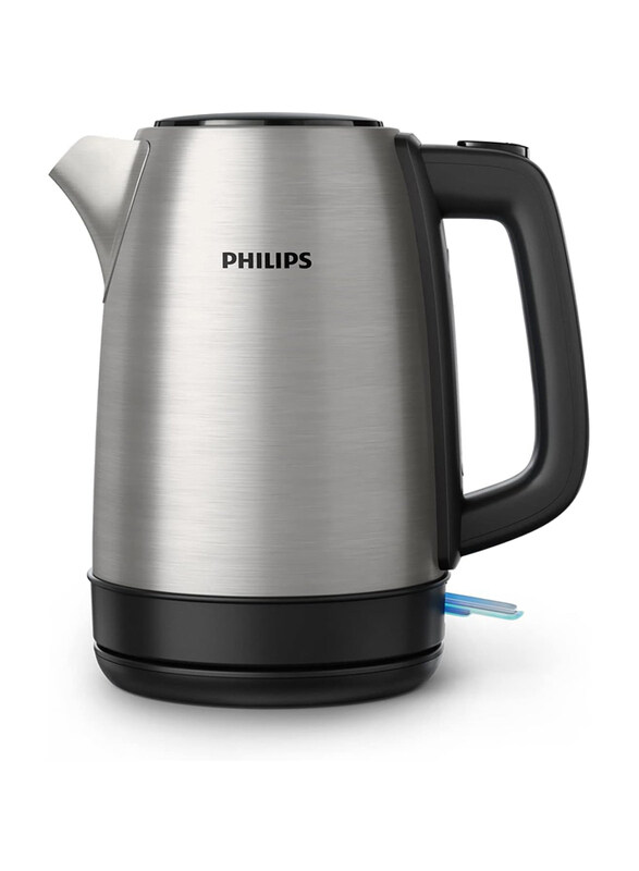 

Philips 1.7L New Daily Metal Kettle, 2200W, Hd9350/92, Silver/Black