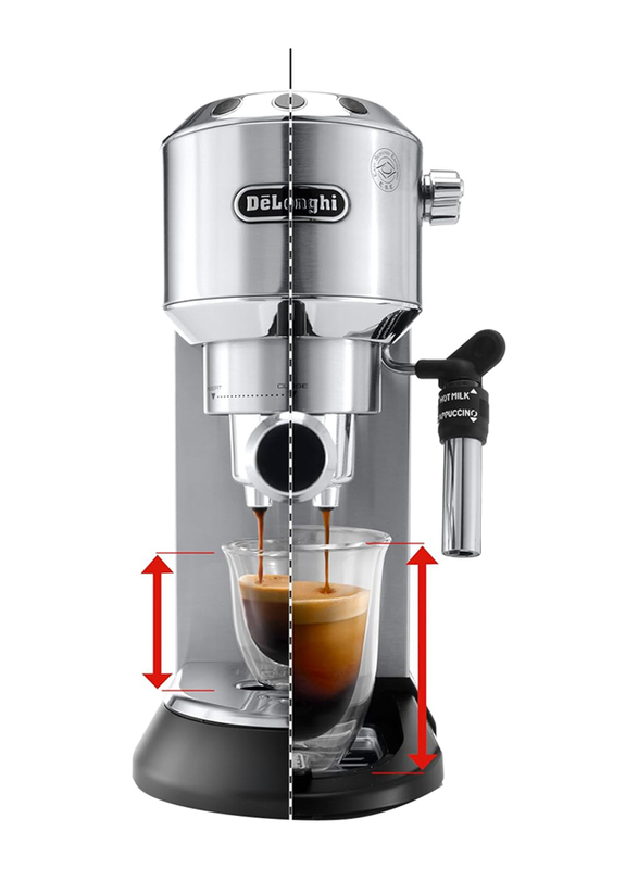 Delonghi America Dedica Deluxe Espresso, Ec685M, Silver