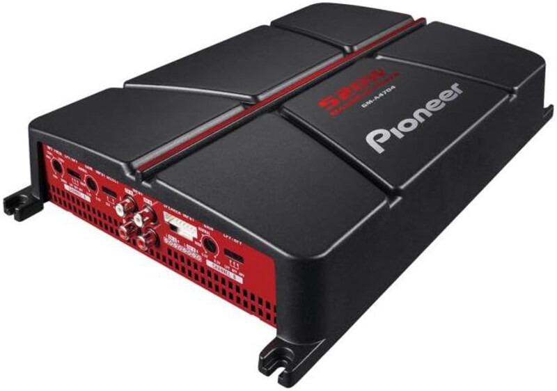 

Pioneer 520W 4-Channel Bridgeable Amplifier, Black