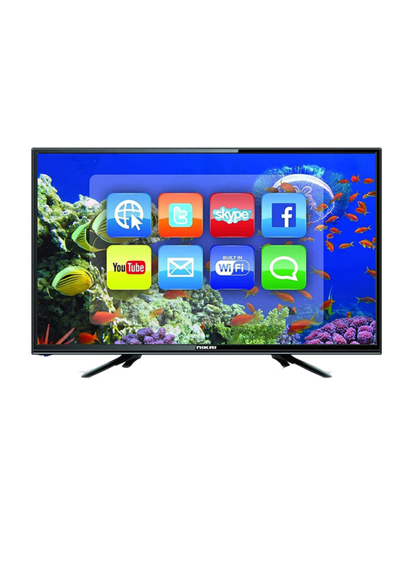 

Nikai 32-Inch Flat HD LED Smart TV, NTV3200SLED1, Black