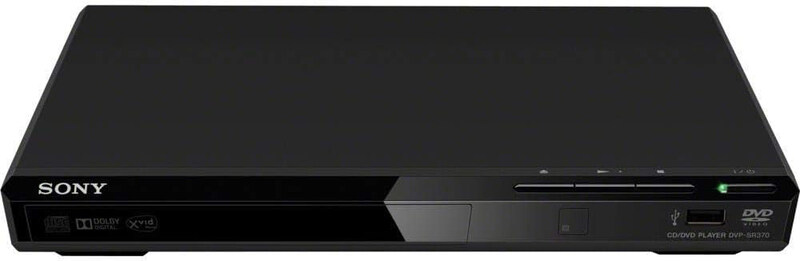 Sony DVP-SR370 Ultra Slim DVD Player, Black