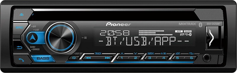 

Pioneer DEH-S4250BT Media Receiver, Black