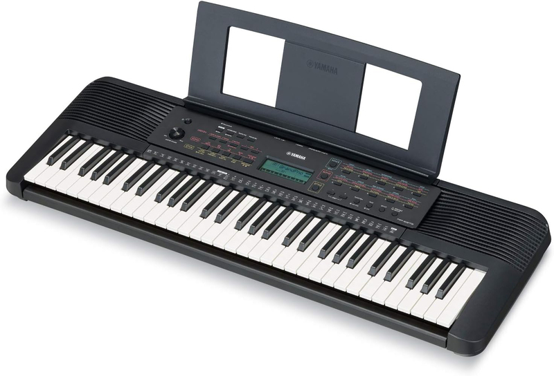 Yamaha PSRE273 Keyboard, 61 Keys, Black