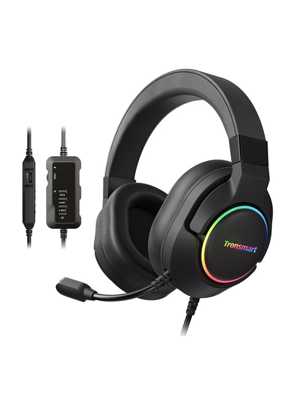

Generic Tronsmart USB PS4 Surround Sound 7.1 PC Gaming Headset, Black