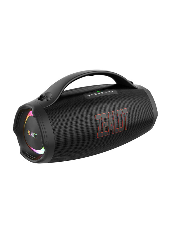

Zealot S98 Portable Bluetooth Speaker, Black