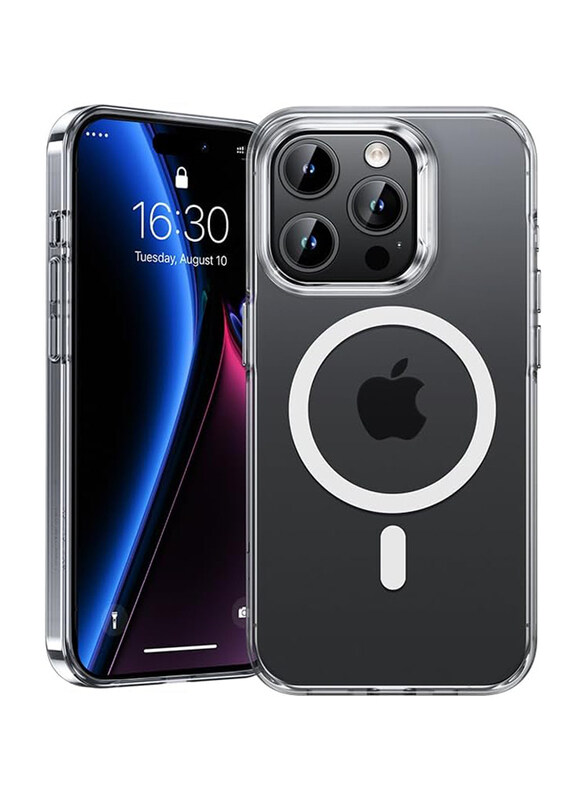

Benks Apple iPhone 15 Pro Max Magnetic Crystal Clear Mobile Phone Case Cover, Clear