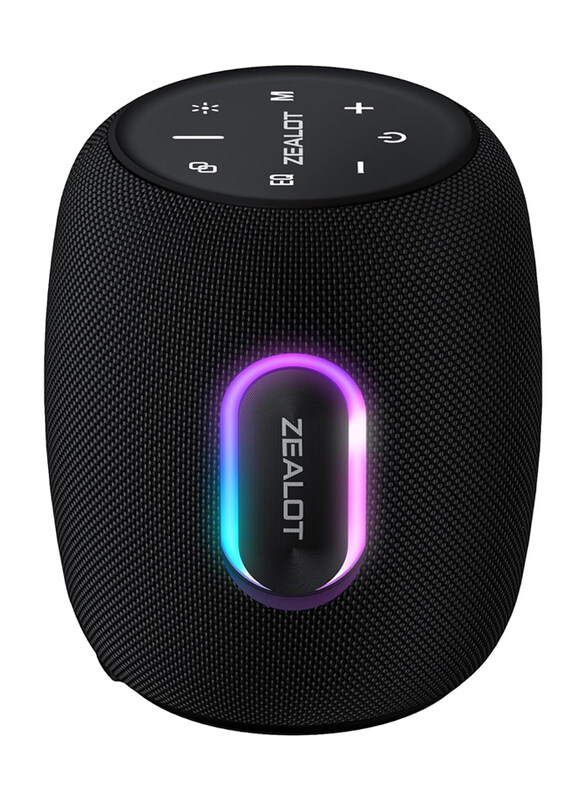 

Zealot Bluetooth Speakers with 360° Surround, Black