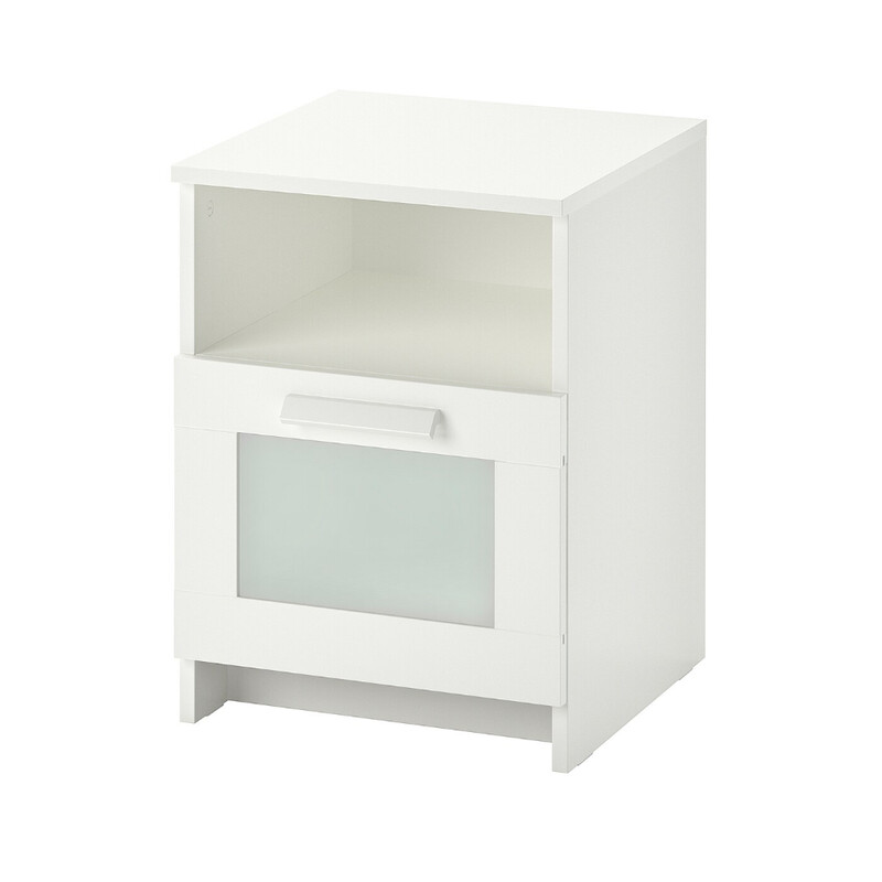 

Generic Bedside table, white, 39x41 cm