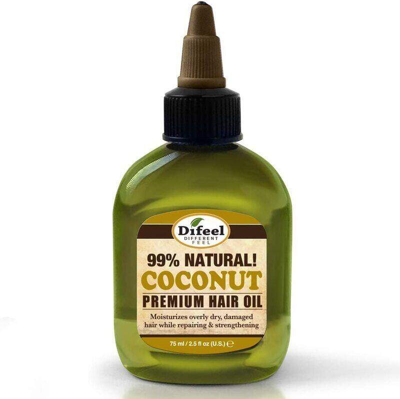 

Difeel Premium 99% Natural Deep Conditioning Coconut Hair Oil, 75ml