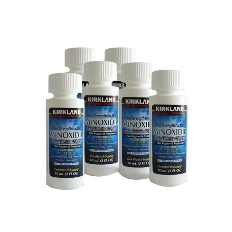 

Generic Kirkland Signature Minoxidil Hair Regrowth Treatment, 6 x 2oz