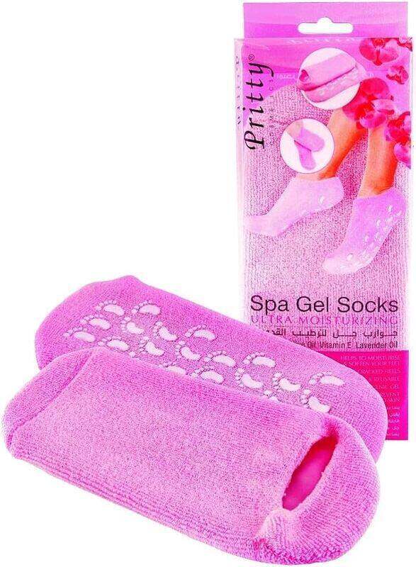 

Pritty Ultra Moisturizing Spa Gel Socks Grey