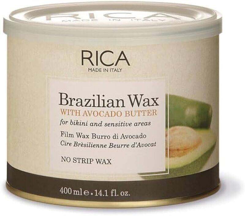 

Rica Cosmetics Avocado Butter Brazilian Wax 400 Ml