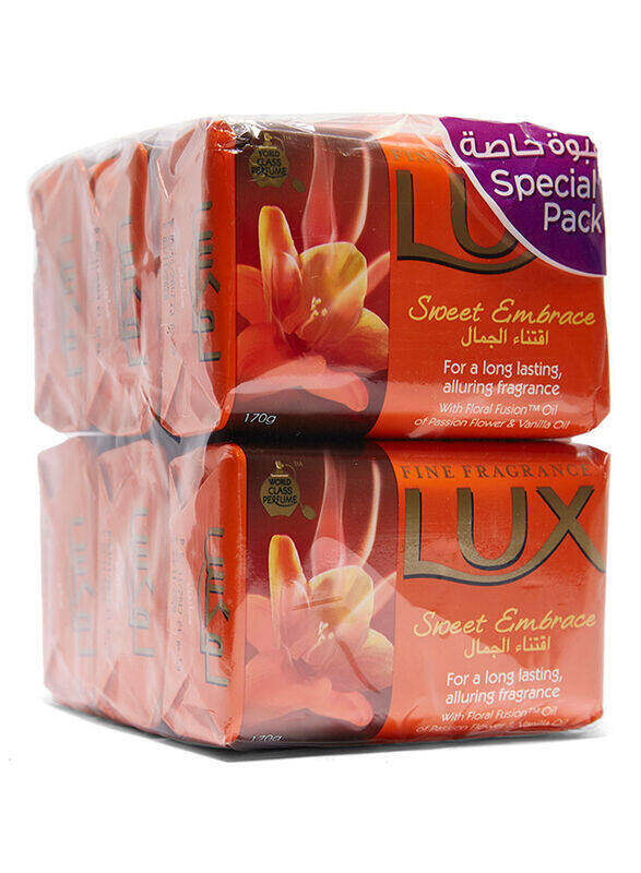

Lux Sweet Embrace Floral Bar Soap, 170g