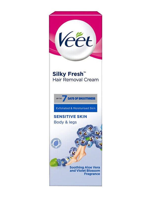 

Veet Silky Fresh Hair Removal Cream for All Hair Types, 100ml