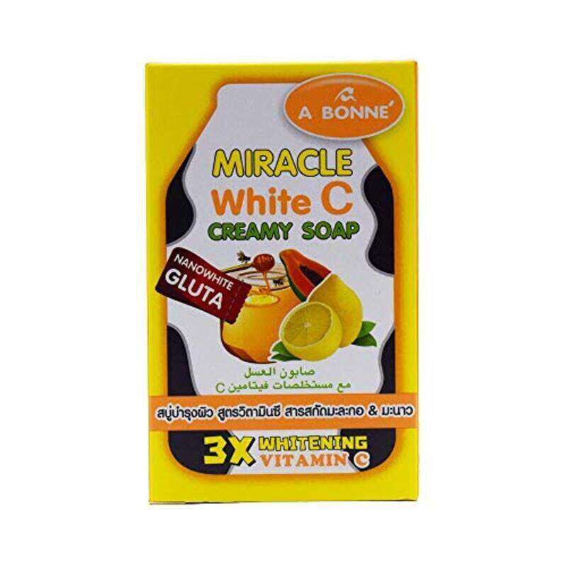 

A Bonne Miracle White C Creamy Soap, 1.8g