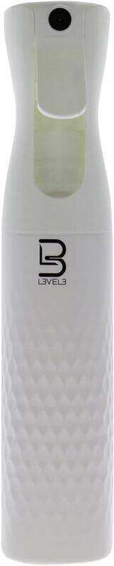 

L3vel3 Spray Bottle White Beveled 300 Ml