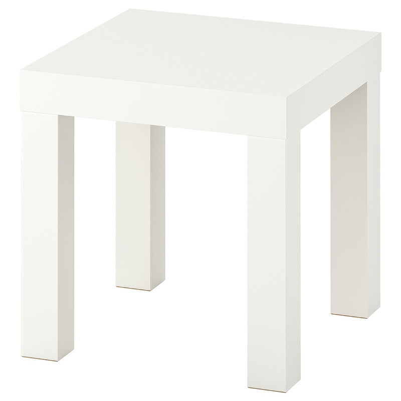 

Generic Side table, white, 35x35 cm