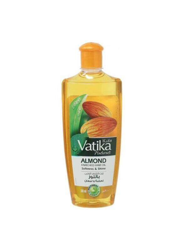 

Vatika Almond Enriched Hair Oil for All Hair Types, 300ml