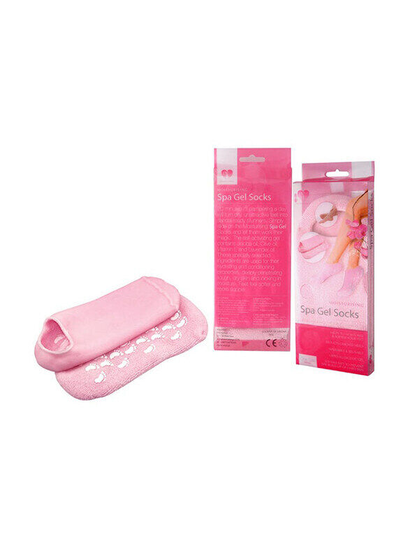 

Pritty Moisturizing Spa Gel Socks for Women, 1 Pair, Pink