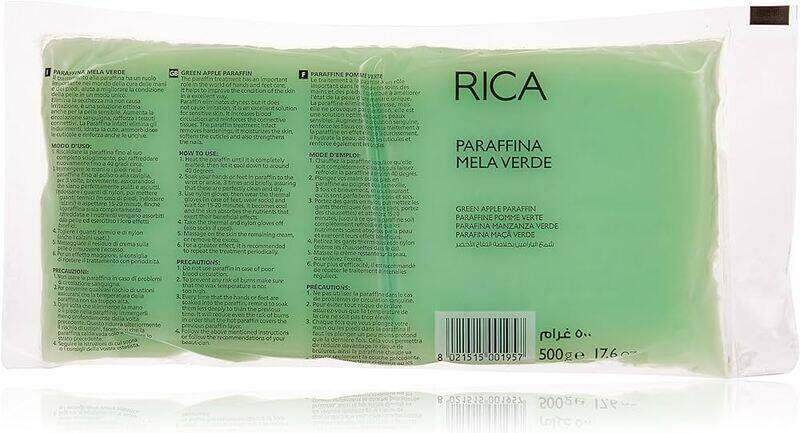 

Rica Cosmetics Green Apple Paraffin Wax 500 G