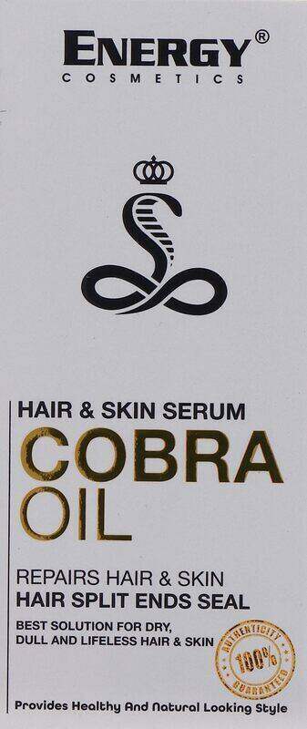 

Energy Cosmetics Hair Cobra Oil 30 Ml
