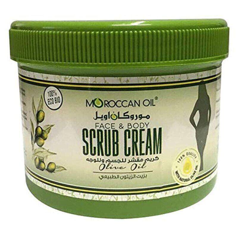 

Moroccan Oil Face & Body Scrub Cream W/Olive 500 Ml