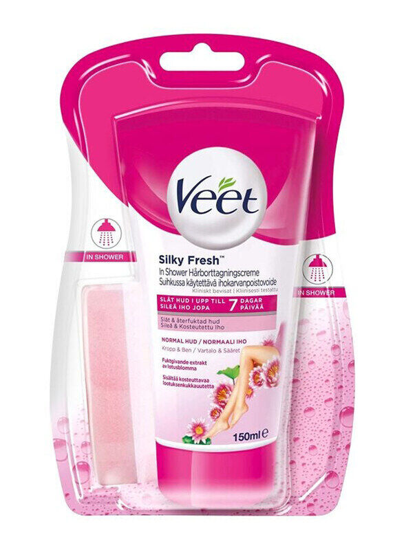 

Veet Silky Fresh In Shower Hair Removal Cream, 150ml