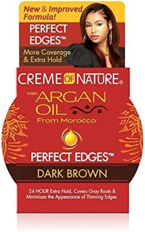 

Creme Of Nature Argan Perfect Edges Dark Brown Gel 66 Ml