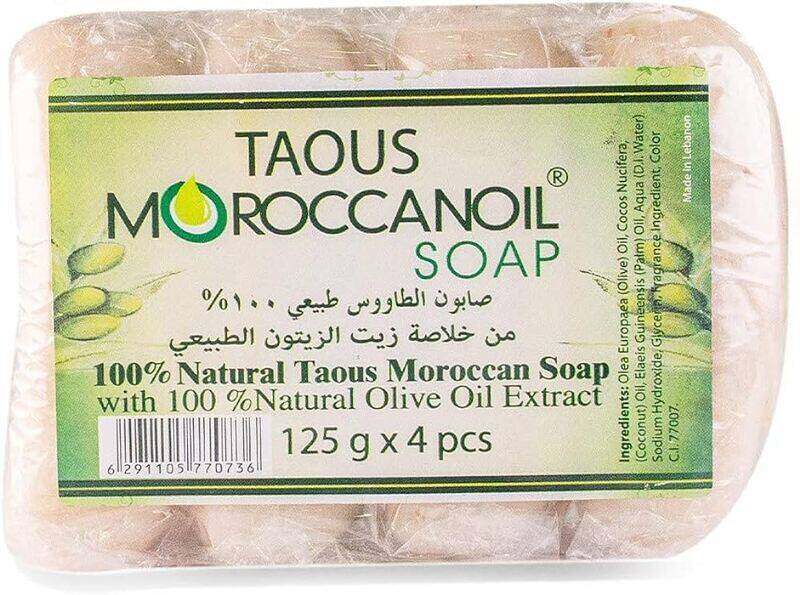 

Moroccan Oil Taous Moroccan Soap W/Olive Extract 4 X 125 G