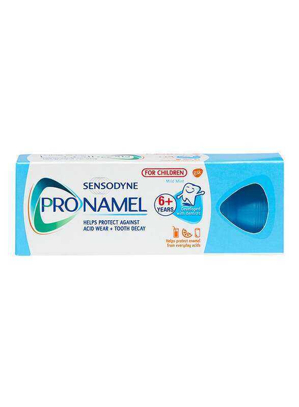 

Sensodyne Pronamel Kids Mild Mint Toothpaste for Ages 6+, 50ml