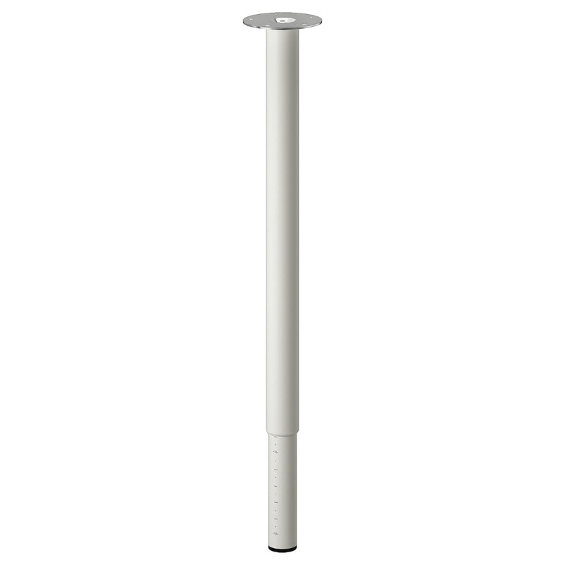 

Generic Leg, adjustable, white