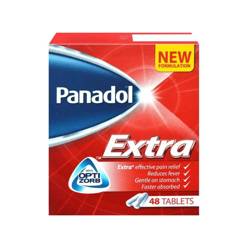 

Generic Panadol Extra Tablets, 48 Tablets