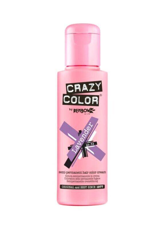 

Generic Crazy Color Hair Colour, 100ml, Lavender 54
