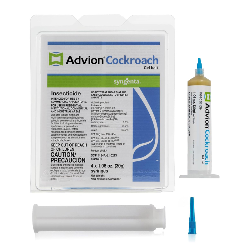 Advion Cockroach Gel Bait Indoor & Outdoor Use 30g