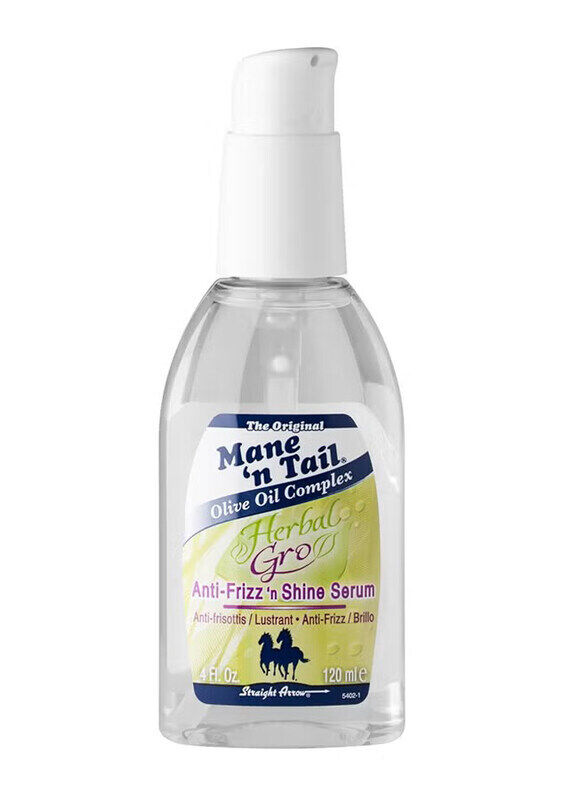 

Mane 'n Tail Herbal Gro Anti-Frizz & Shine Multicolour Serum for All Hair Types, 4Oz