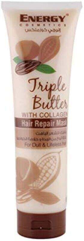 

Energy Cosmetics Hair Repair Mask Tripple Butter 450 Ml