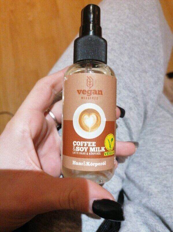 

Vegan Desserts Coffee & Soy Milk Cream Hair & Body Oil 100ml
