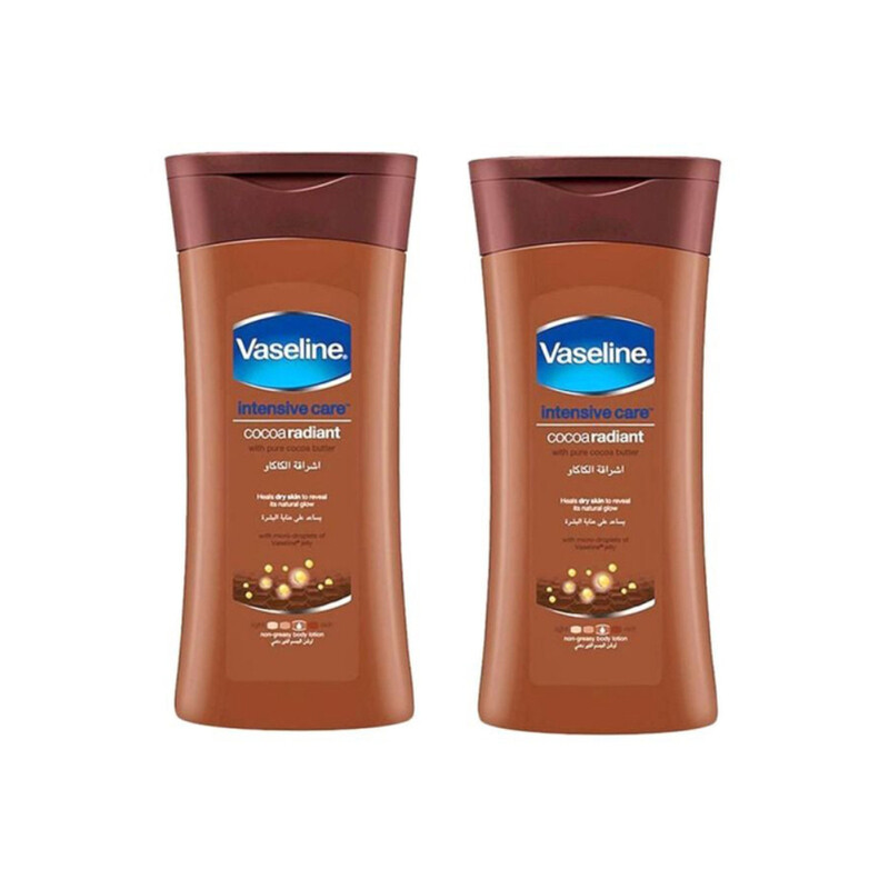 

Generic Vaseline Cocoa Radiant Body Lotion, 2 x 400ml