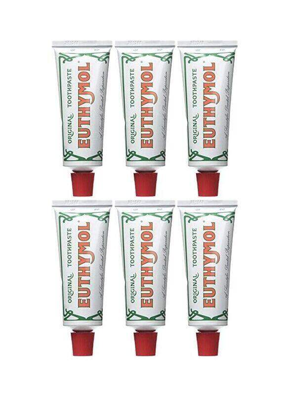 

Euthymol Original Toothpaste, 6 Piece