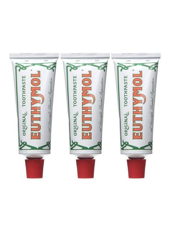 

Generic Euthymol Original Toothpaste, 75ml, 3 Pieces