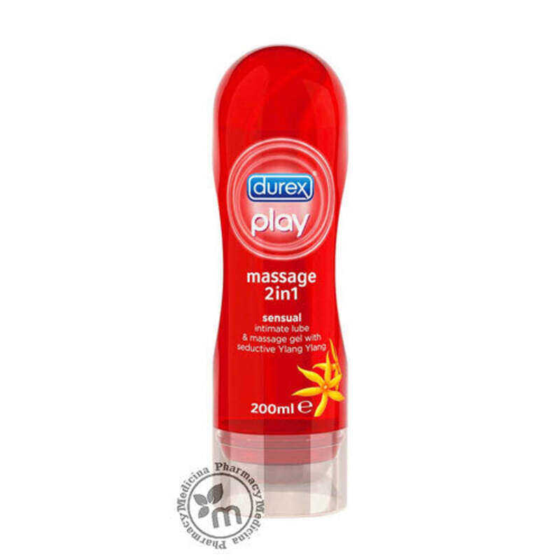 

Durex Play Massage 2 in 1 Lubricant, Sensual, Ylang 200ml