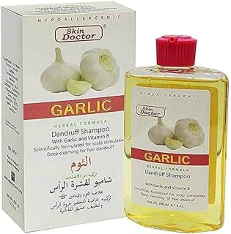 

Skin Doctor Garlic Dandruff Shampoo 200ml