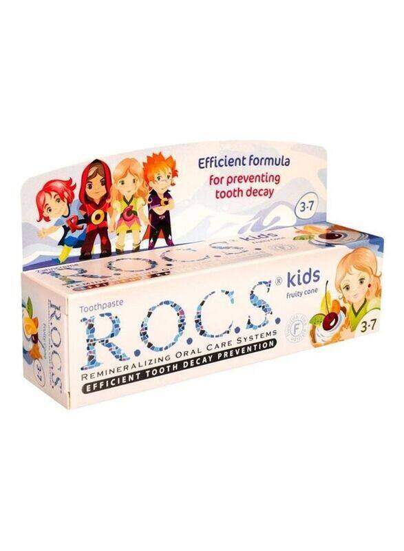 

Rocs Fruity Cone Toothpaste, 35ml
