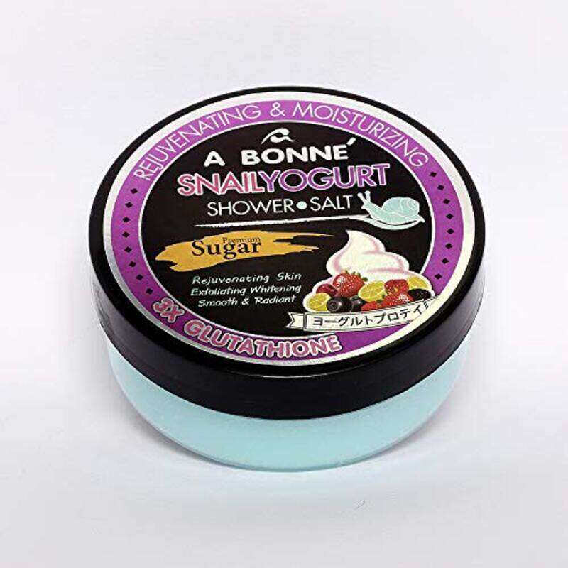 

A Bonne SnailYogurt Shower Salt And Sugar, 350g