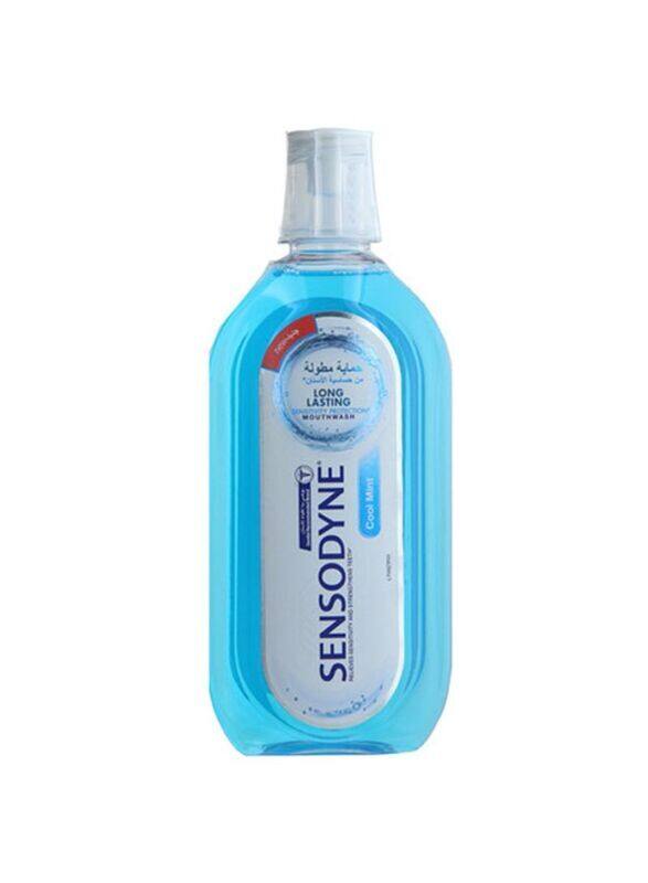

Generic Sensodyne Long Lasting Cool Mint Mouthwash, Blue, 500ml