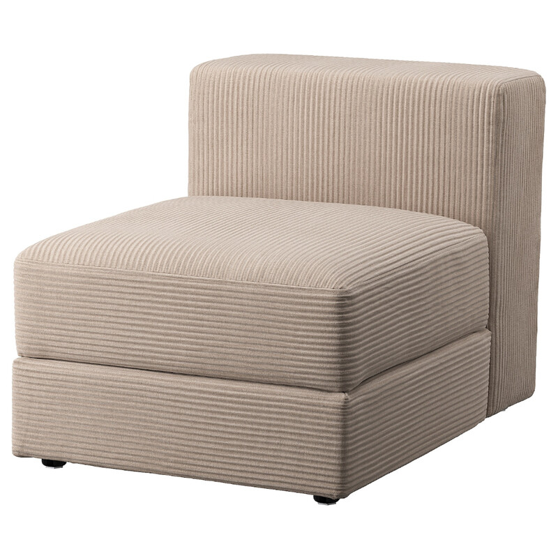 

Generic Cover 1-seat module with storage, Samsala grey-beige
