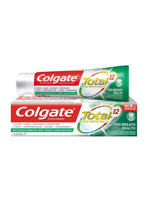 

Colgate Total 12 Pro Breath Health Toothpaste, 75ml