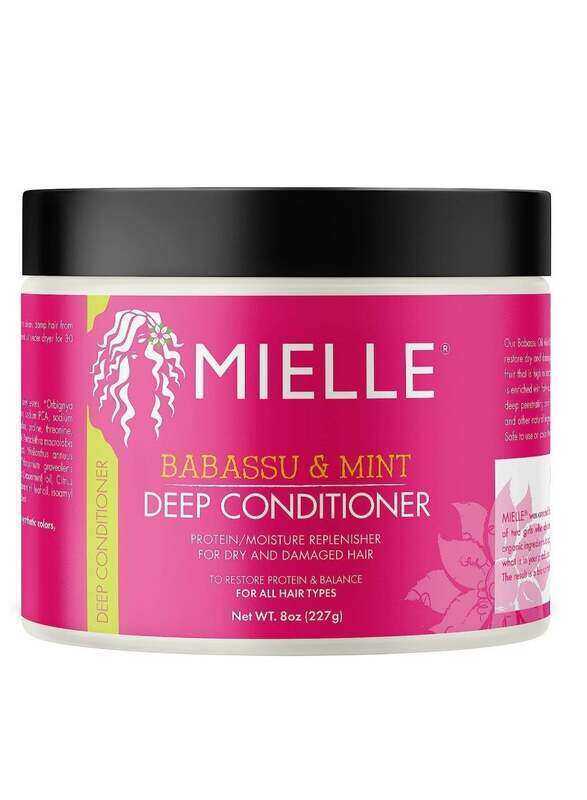 

Mielle-Organics-Babassu-Oil-Mint-Deep-Conditioner-8Oz