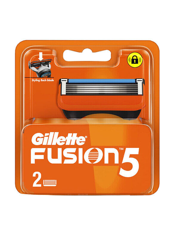 

Gillette Fusion Manual Shaving Razor Blades Cartridge, 2 Pieces