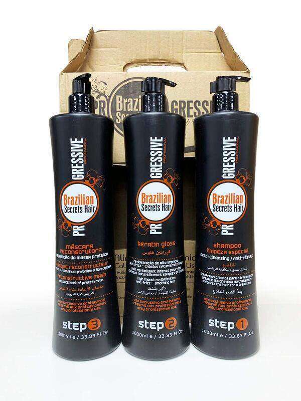

Brazilian Secrets Hair Progressive Kit 3X120 Ml